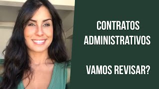 Contratos Administrativos  vamos revisar [upl. by Jaunita]