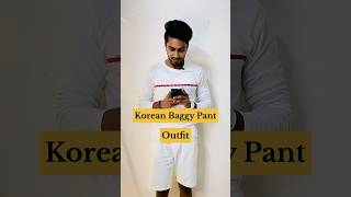 Korean Baggy Pant Outfit  korean [upl. by Gracia]