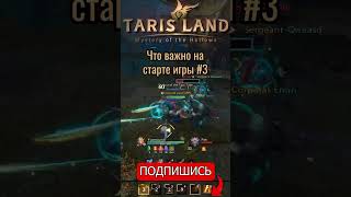 TARISLAND Что важно на старте игры 3 tarisland [upl. by Airdnaed672]