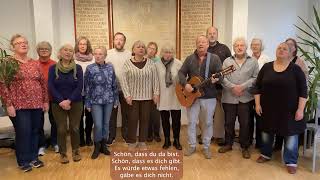 Schön dass du da bist  Heilsames Singen mit Wolfgang Bossinger amp Workshopteilnehmenden Tübingen [upl. by Leal]