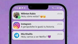 Como Tener NOTIFICACIONES de IPHONE en ANDROID 2024 [upl. by Lion660]