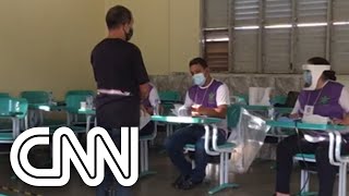 292 mil eleitores vão às urnas para 1º turno em Macapá  CNN Domingo [upl. by Melamie]