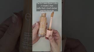 CATRICE SOFT GLAM FILTER FLUID VS CHARLOTTE TILBURY HOLLYWOOD FLAWLESS FILTER VS ELF HALO GLOW dupe [upl. by Collin189]