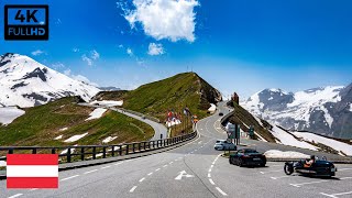 🇦🇹 Driving through Grossglockner High Alpine Road Austria  North to South  2024 4k travel [upl. by Gombosi792]