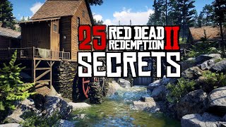 25 SECRETS That The Game Never Tells You in Red Dead Redemption 2 [upl. by Perice]