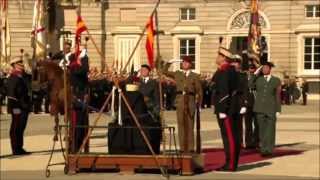 National Anthem of SPAIN at Royal Palace of Madrid [upl. by Darn]