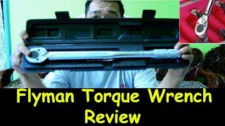 Flyman 12 inch drive torque Wrench Review [upl. by Ecydnac]