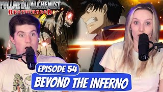 MUSTANG SNAPS ON ENVY  Full Metal Alchemist Brotherhood Reaction  Ep 54 “Beyond the Inferno” [upl. by Arluene764]