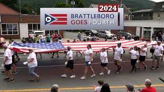 Brattleboro Fourth of July Parade 2024 July 4th Parade [upl. by Odysseus]