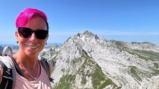 vom AltmannSattel Rotsteinpass zum Säntis [upl. by Hatti]