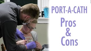 PROS amp CONS OF A PORTACATH 5316 [upl. by Albers]