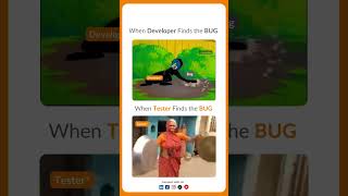 Developer VS Tester 🤣 developer softwaredeveloper tester coding viral funny programmer [upl. by Keynes640]