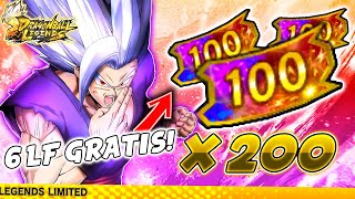 Como Tener Los 200 TICKETS Gratis Del Legends Festival  Dragon Ball Legends [upl. by Analeh470]