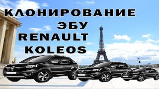 Клонирование ЭБУ Renault Koleos 2013 25L  Сергей Штыфан [upl. by Columbine]