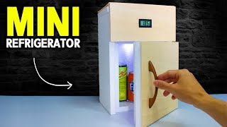 How to Make a MINI Refrigerator At Home  DIY [upl. by Lebasy]