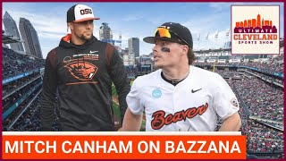 Oregon State coach Mitch Canham on Travis Bazzana amp what hes bringing to the Cleveland Guardians [upl. by Idel557]