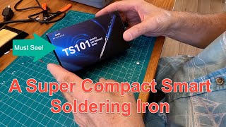 TS101  A super compact soldering iron with plenty of power for any task [upl. by Udell374]