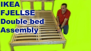 IKEA Furniture Quick Build  SLAKT Bed Frame [upl. by Romeo]