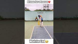 Rohit Sharma Attitude batting😈 shorts cricket [upl. by Aneerak]