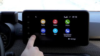 Dacia Media Nav 2021  System functionality [upl. by Yniattirb846]