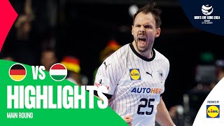 A HUGE step forward  Germany vs Hungary  Highlights  Mens EHF EURO 2024 [upl. by Lebasy]