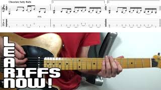 Chocolate Salty Balls Guitar Riff Tab  South ParkIsaac Hayes [upl. by Ullyot]