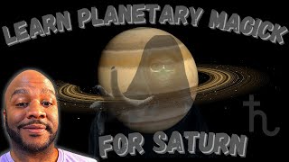 Dominec369 PRESENTS Learn Planetary Magick Saturn [upl. by Notxam341]