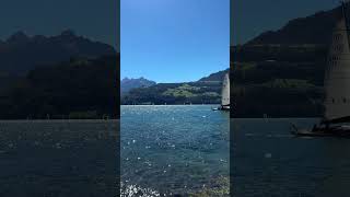 Boating in SWITZERLAND 🇨🇭 [upl. by Olenolin368]