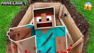 I Spent 50 Hours Buried Alive In Minecraft 😱 [upl. by Lechner]