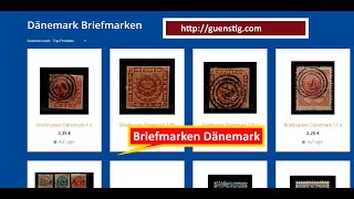 Briefmarken Dänemark  Ein Streifzug durch die Briefmarkengeschichte Dänemarks [upl. by Dar]