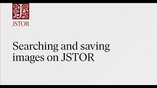 JSTOR Tutorial [upl. by Arikal]