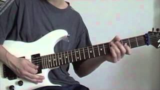 Greg Howe style outside phrasing Lesson by Andrea Accorsi [upl. by Wylde828]