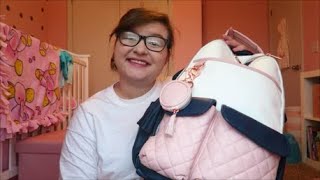 Whats In My Baby Girls HospitalDiaper Bag [upl. by Krum]