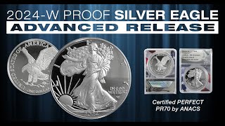 2024w Proof Silver Eagle Advanced Release [upl. by Viglione]