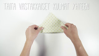 Näin onnistut Origamilaatikon taittelu [upl. by Hsirahc]