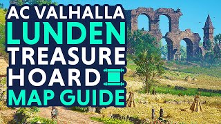 Lunden Treasure Hoard Map Guide  Assassins Creed Valhalla Treasure AC Valhalla Treasure [upl. by Hilten]