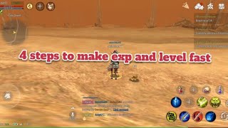 Silkroad Origin Mobile tips for level up fast Gameplay [upl. by Hoang]