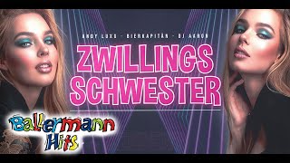 Bierkapitän Andy Luxx DJ Aaron  Zwillingsschwester Lyric Video [upl. by Enimrac]