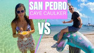 Island Showdown San Pedro vs Caye Caulker [upl. by Ahsotan335]