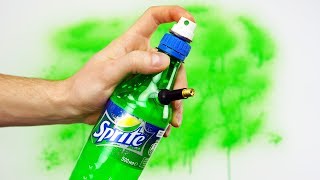 How to Make Simple Air Paint Spray Gun [upl. by Retla]