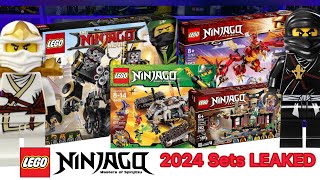 Lego Ninjago 2024 Summer Sets LEAKED [upl. by Ahsaf101]