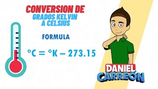 CONVERSIÓN DE GRADOS KELVIN A CELSIUS Super fácil  Para principiantes [upl. by Revilo75]