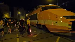 TGV as Tramway in Brno GoPro UnCut [upl. by Kitarp37]