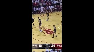 Trey Galloway Makes 3 vs Purdue  Indiana Mens Basketball [upl. by Hancock]