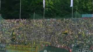 Wuppertaler SV gegen Borussia Dortmund II Amas Aufstieg HD Stimmung [upl. by Ainoloppa456]