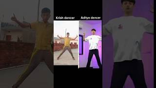 DANCE CHALLENGE  KRISH VS ADITYA 🔥❤️🔥  Gulabi Sadi Slowed ❤️  dance dancechallenge shorts [upl. by Forras320]