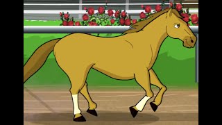 Horse song for kids Little Red Kentucky Derby song children song [upl. by Laith]