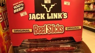 Jack Links Original Beef Stick Review [upl. by Benjamen74]