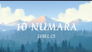 Lvbel C5  10 Numara SözleriLyrics [upl. by Signe682]