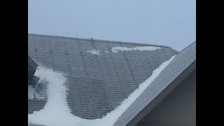 Spray Foam Insulation Causes Frost Lines on The Roof  Why [upl. by Ahsirahc]